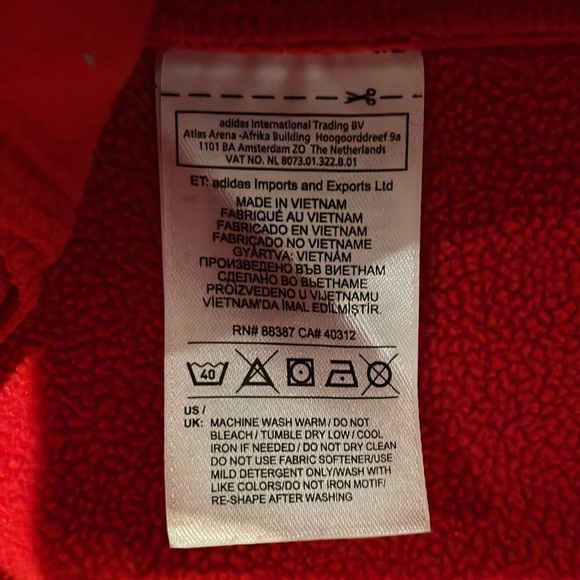 Adidas Climawarm Fleece Lined Hoodie - Picture 4 of 6